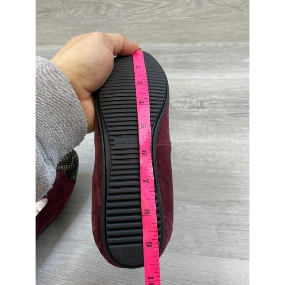 Josef Seibel Pippa 23 72923 Women's 6 Red Snake Embossed Cap Toe Moccasin Loafer - Picture 10 of 11